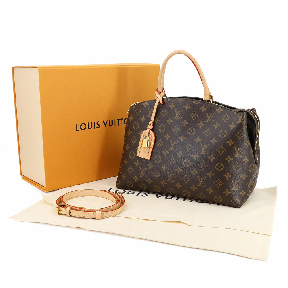 Louis Vuitton Brown Hand Shoulder Bag Grand Palais Monogram